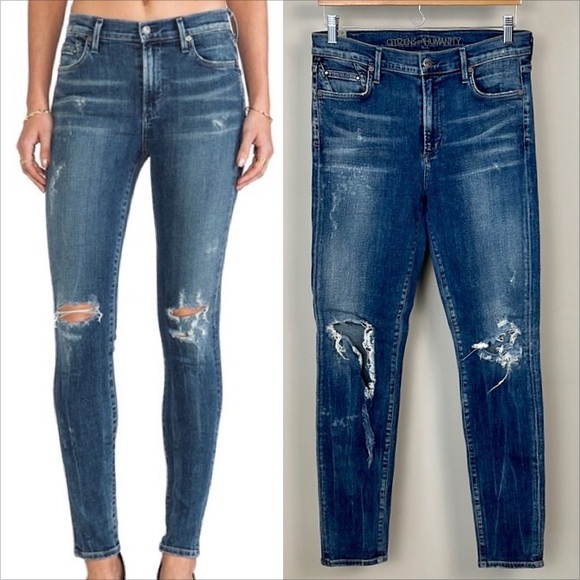 Citizens Of Humanity Denim - Citizens of Humanity Rocket High Rise Skinny Jeans